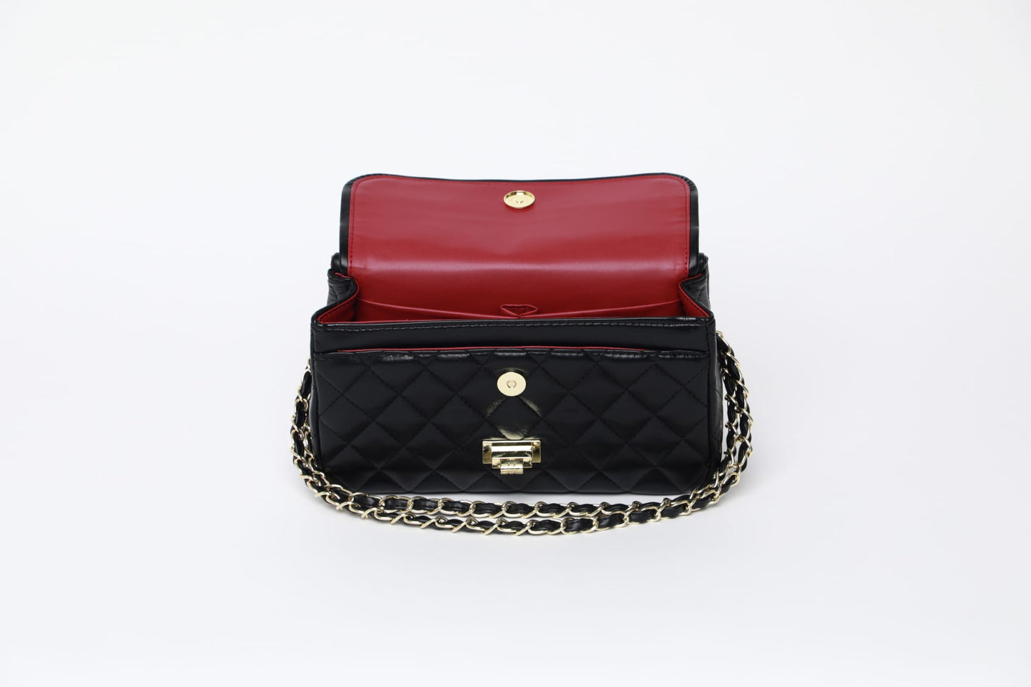 Terry Macc Black Crystaled Designer Bag